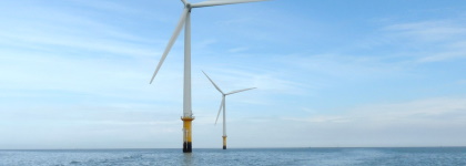 Beatrice offshore wind turbines